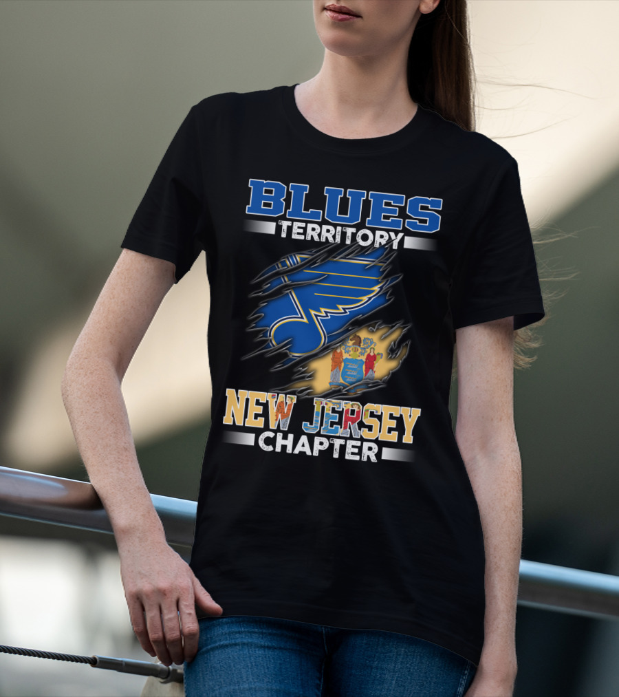 Blues Territory New Jersey Chapter T-Shirt