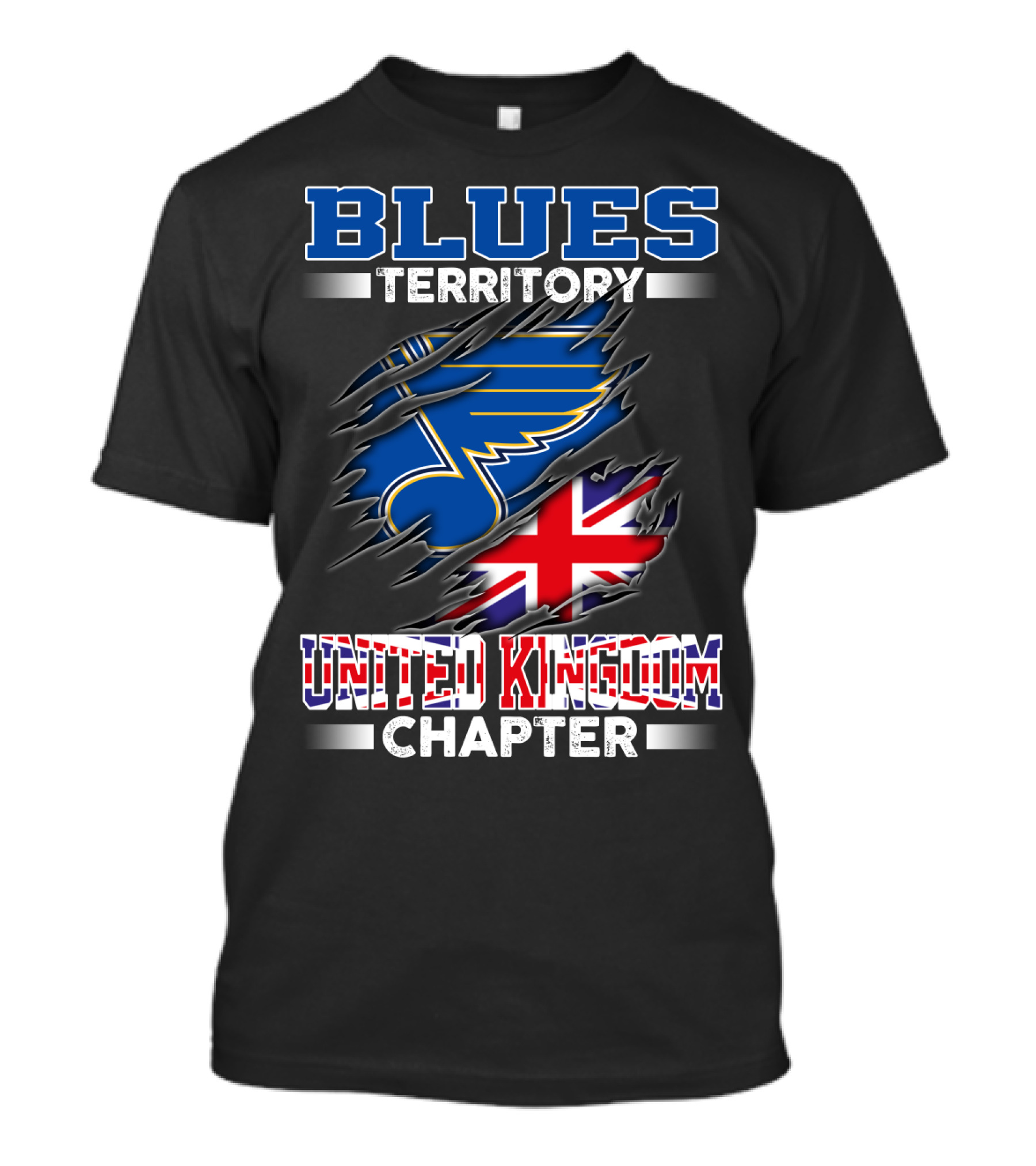 Blues Territory United Kingdom Chapter T-Shirt
