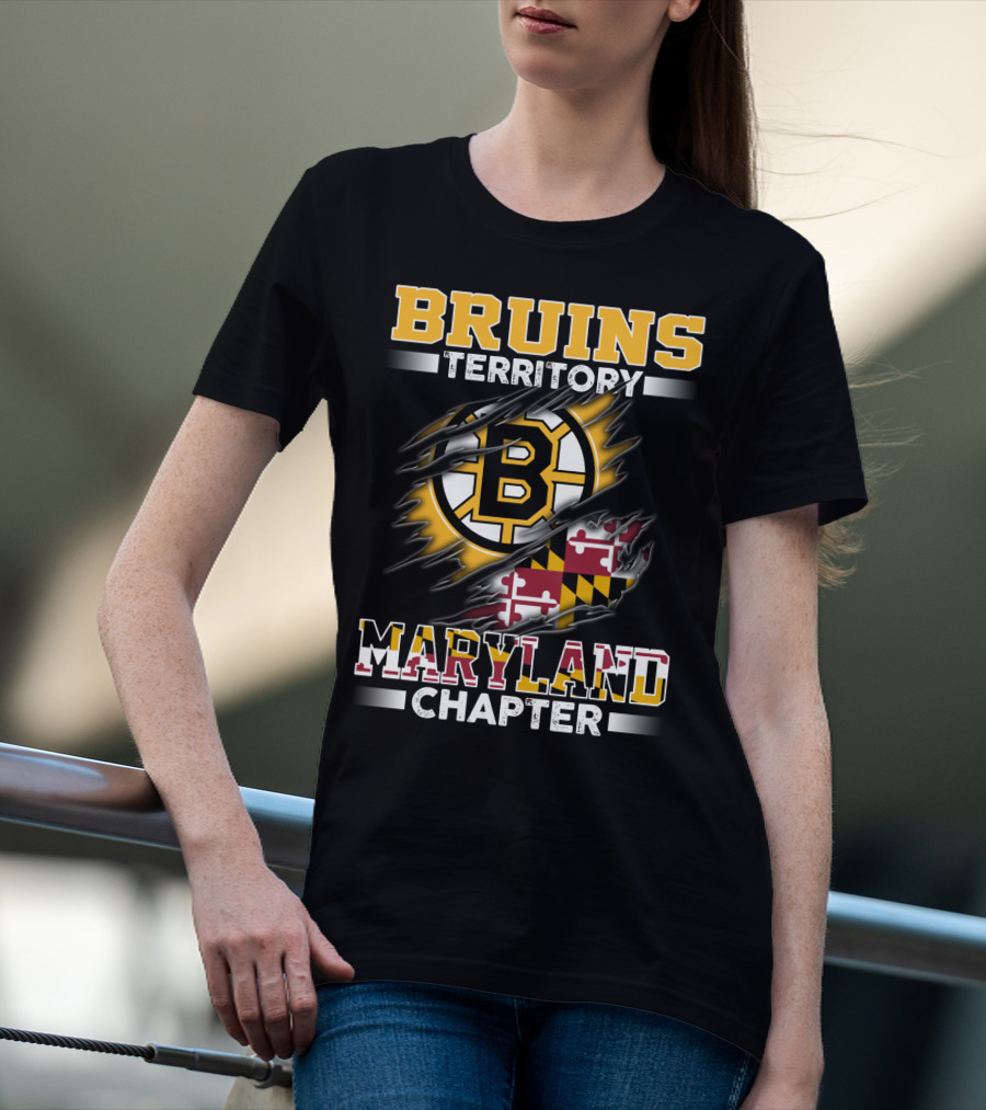 BRUINS TERRITORY MARYLAND CHAPTER T-Shirt