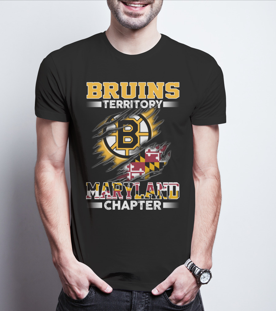 BRUINS TERRITORY MARYLAND CHAPTER T-Shirt