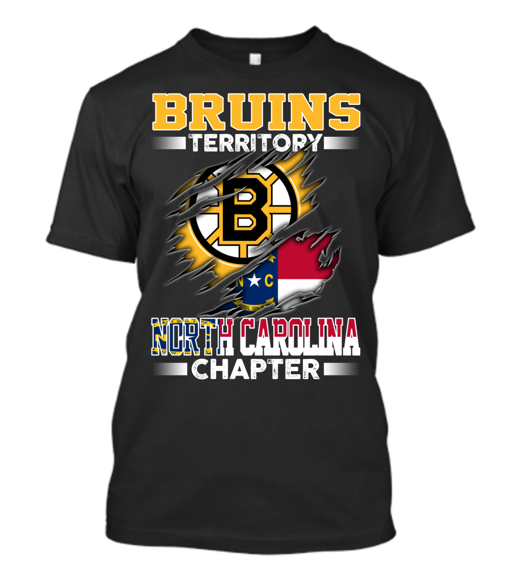 BRUINS Territory North Carolina Chapter T-Shirt