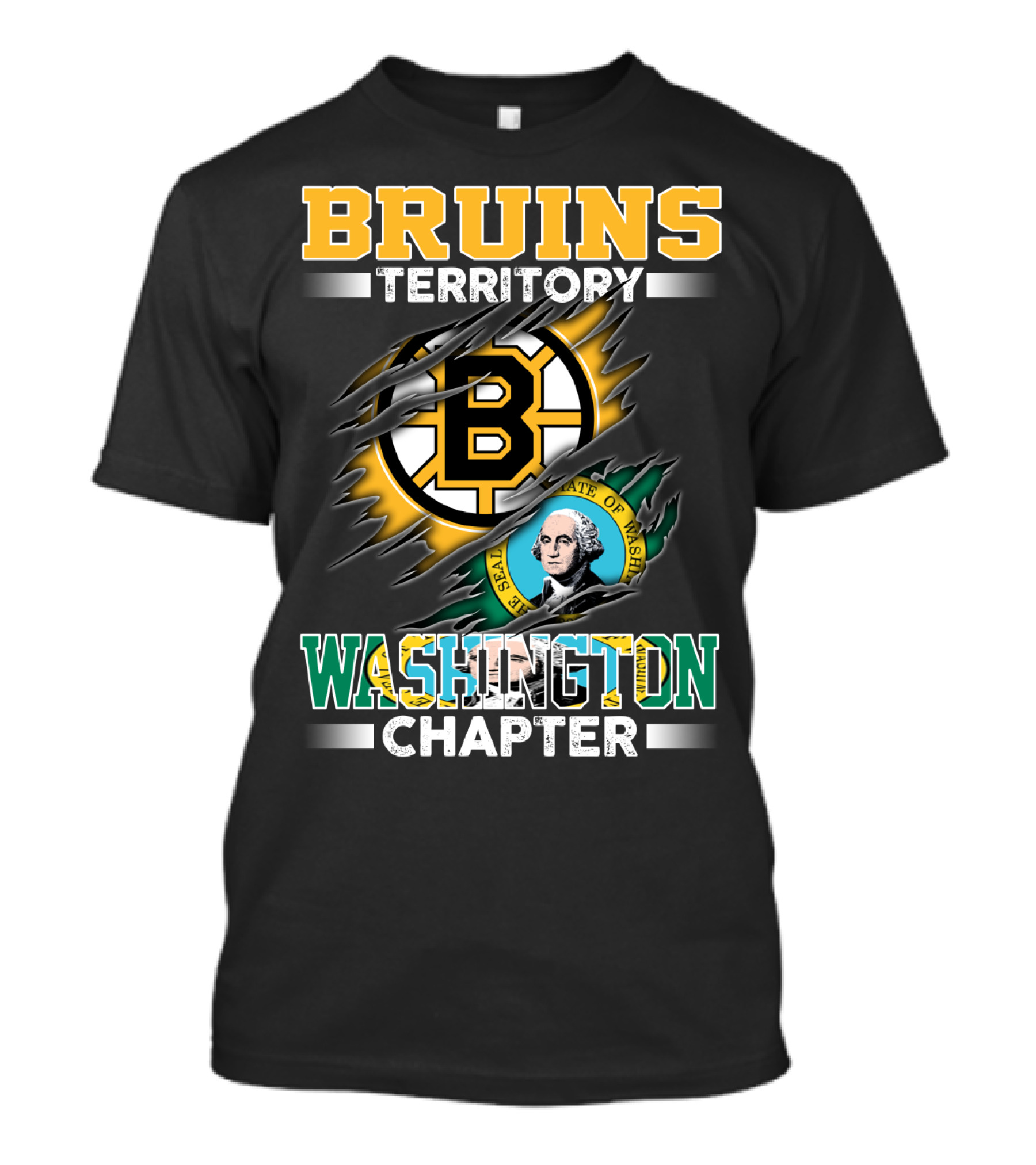 BRUINS TERRITORY WASHINGTON CHAPTER T-Shirt