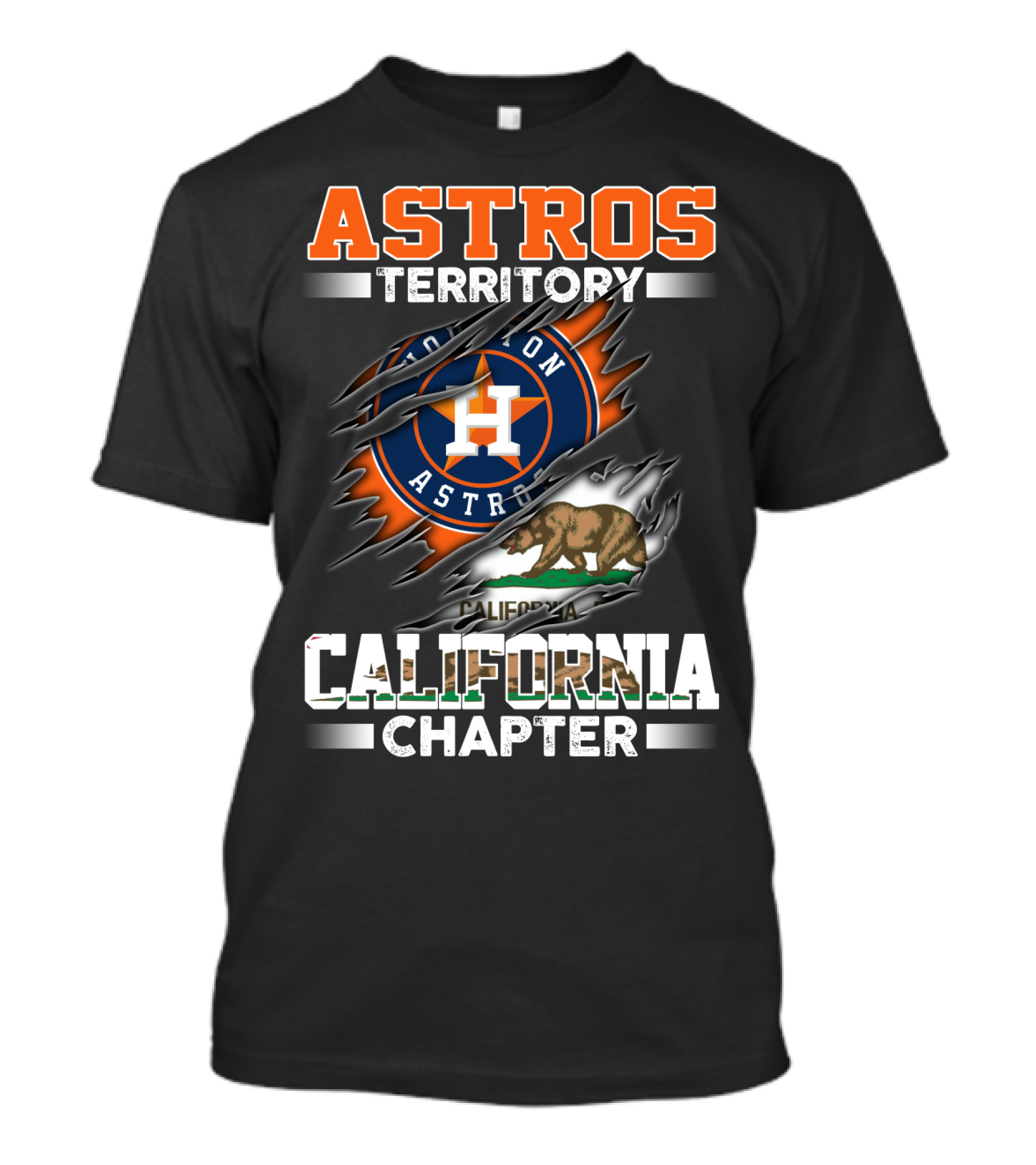 Astros Territory California Chapter Houston Astros T-Shirt