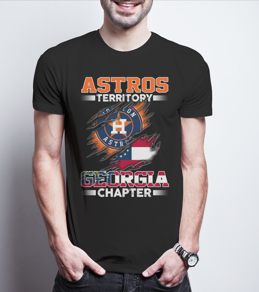 Astros Territory Houston Astros Georgia Chapter T-Shirt