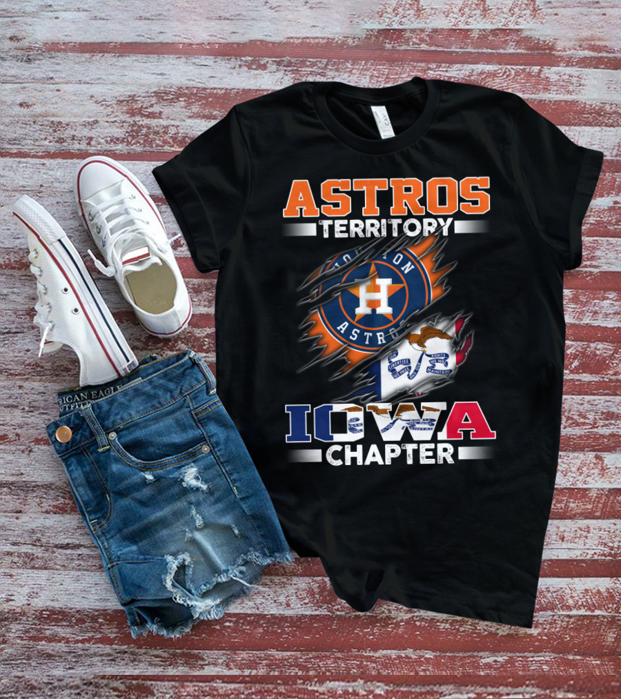 Astros Territory Houston Astros Iowa Chapter T-Shirt