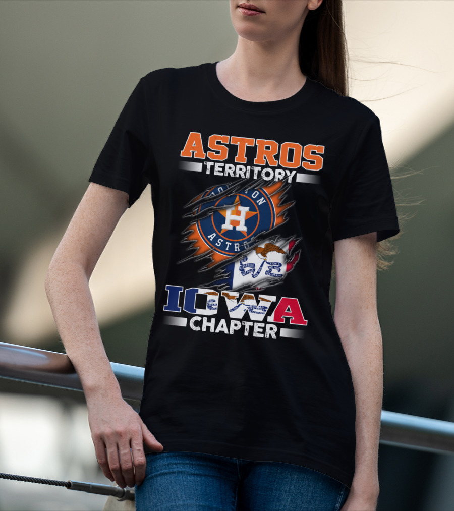 Astros Territory Houston Astros Iowa Chapter T-Shirt