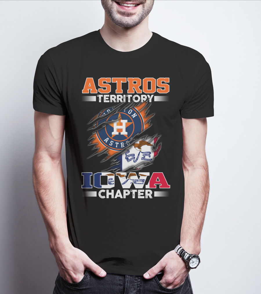 Astros Territory Houston Astros Iowa Chapter T-Shirt