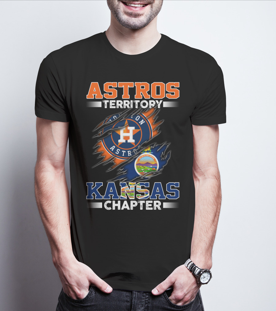 ASTROS TERRITORY HOUSTON ASTROS KANSAS CHAPTER T-Shirt