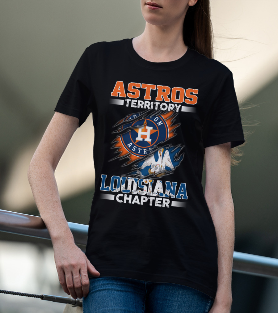 ASTROS TERRITORY LOUISIANA CHAPTER HOUSTON ASTROS T-Shirt