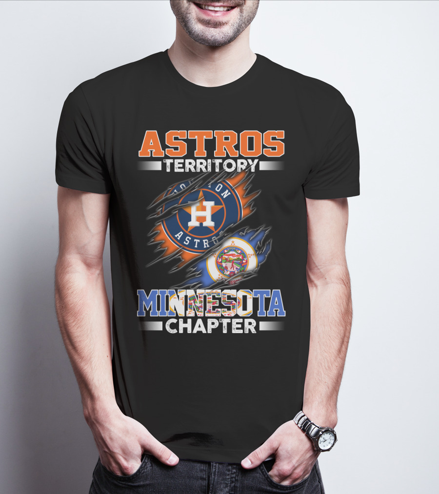 ASTROS TERRITORY HOUSTON ASTROS MINNESOTA CHAPTER T-Shirt