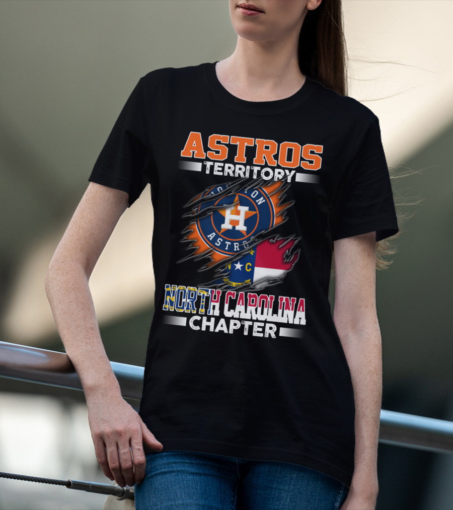 ASTROS TERRITORY HOUSTON ASTROS NORTH CAROLINA CHAPTER T-Shirt