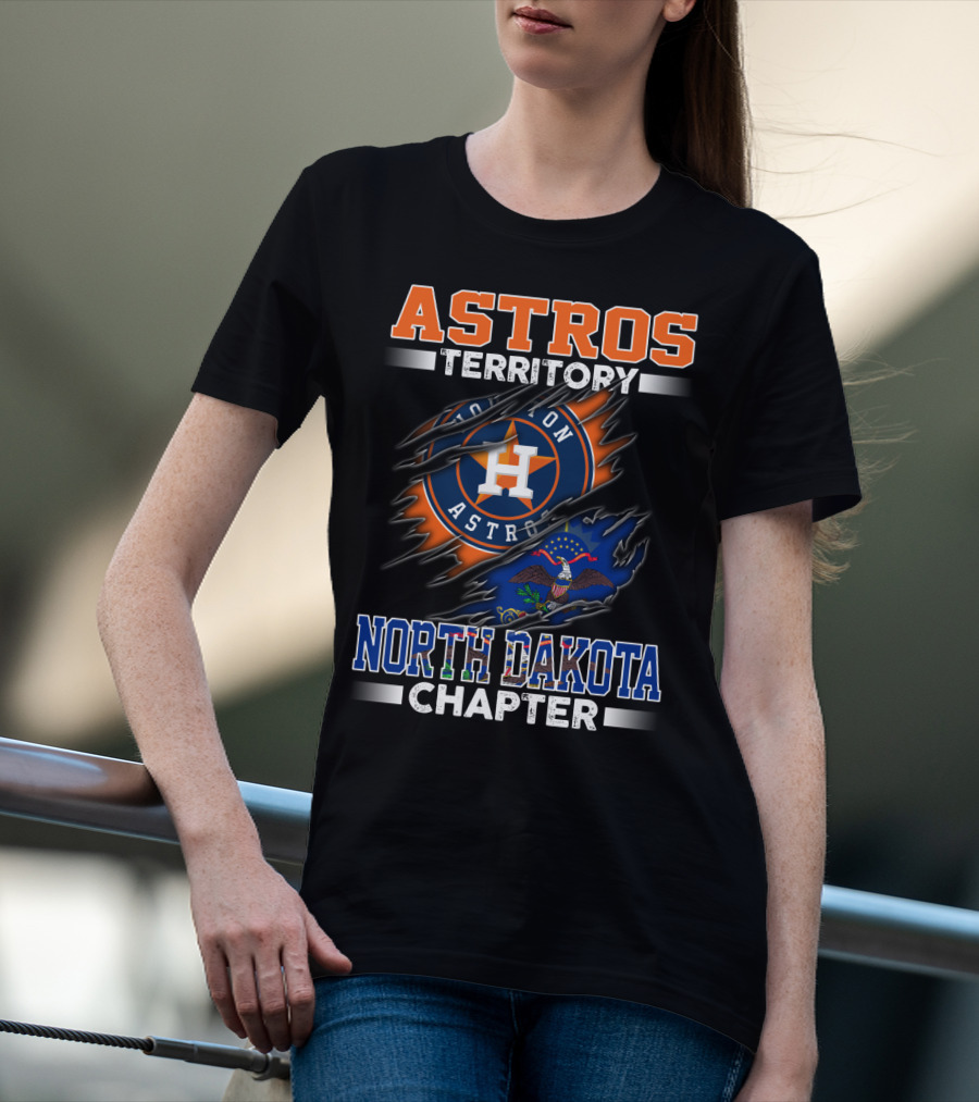 ASTROS TERRITORY HOUSTON ASTROS NORTH DAKOTA CHAPTER T-Shirt