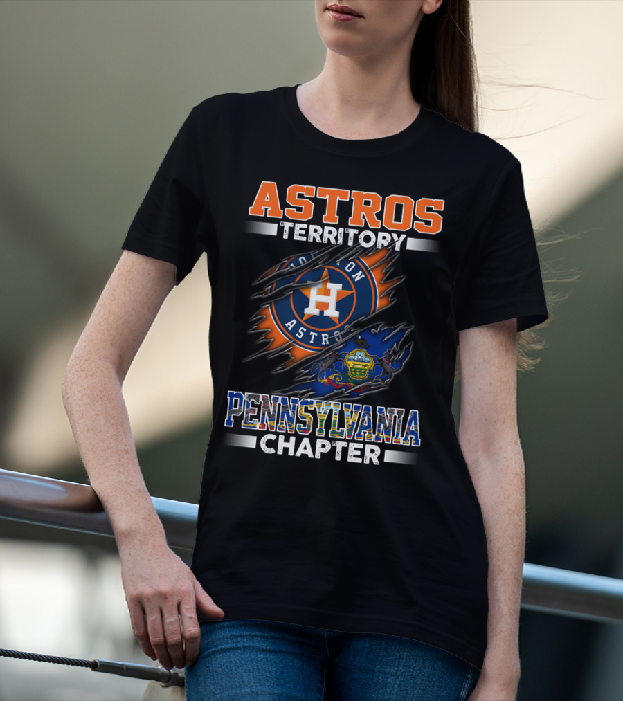 ASTROS TERRITORY HOUSTON ASTROS PENNSYLVANIA CHAPTER T-Shirt