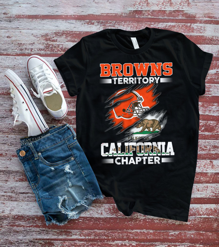 BROWNS TERRITORY CALIFORNIA CHAPTER T-Shirt