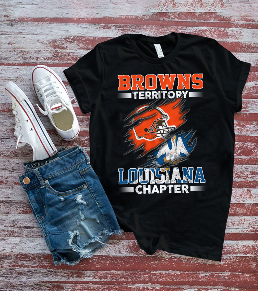 BROWNS TERRITORY LOUISIANA CHAPTER T-Shirt