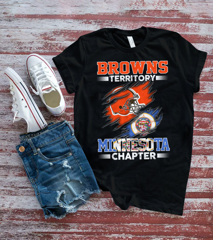 BROWNS TERRITORY MINNESOTA CHAPTER T-Shirt