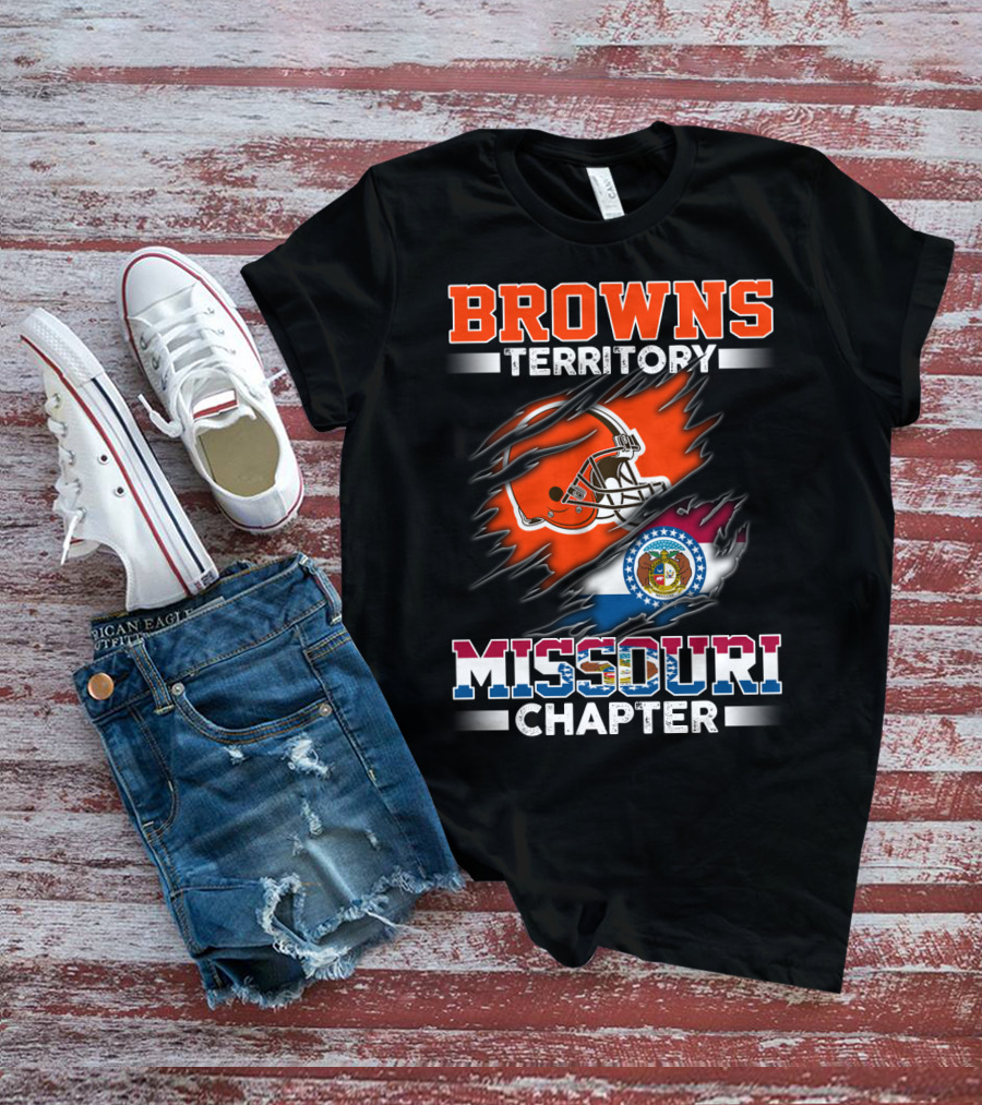 BROWNS TERRITORY MISSOURI CHAPTER T-Shirt