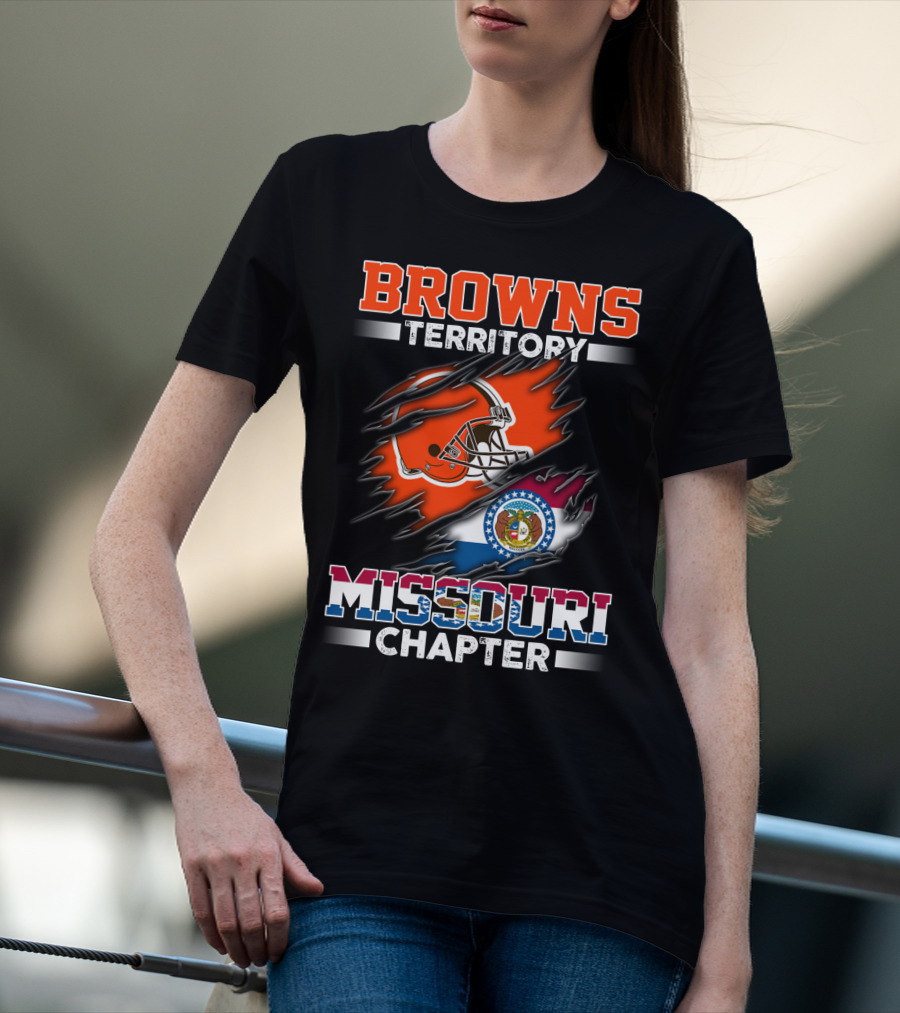 BROWNS TERRITORY MISSOURI CHAPTER T-Shirt