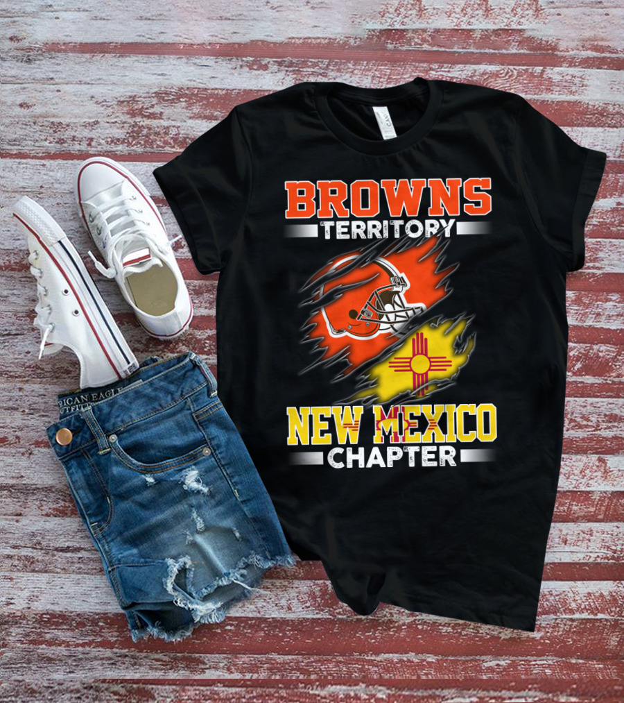BROWNS TERRITORY NEW MEXICO CHAPTER T-Shirt