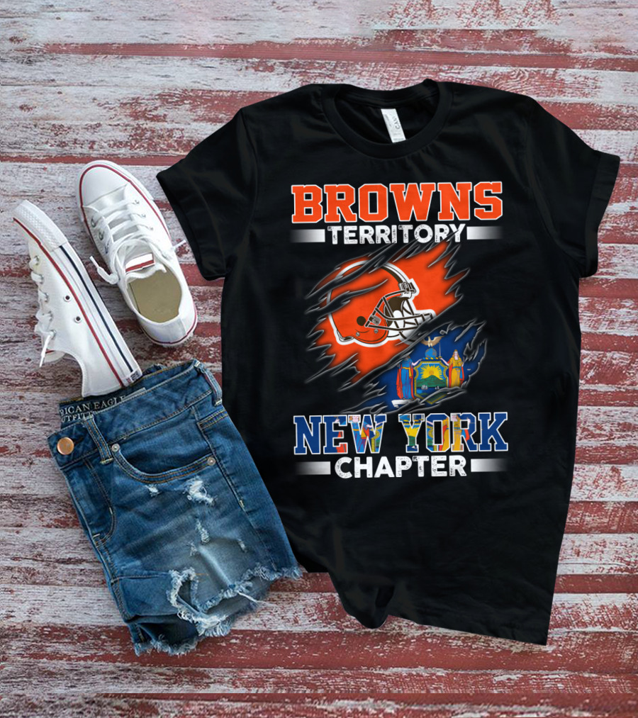 BROWNS TERRITORY NEW YORK CHAPTER T-Shirt