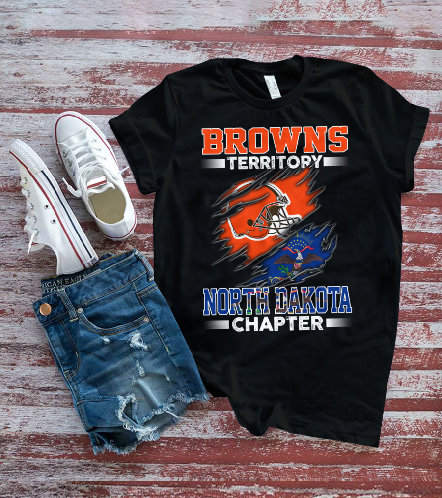 BROWNS TERRITORY NORTH DAKOTA CHAPTER T-Shirt