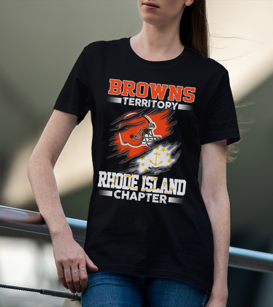 Browns Territory Rhode Island Chapter T-Shirt