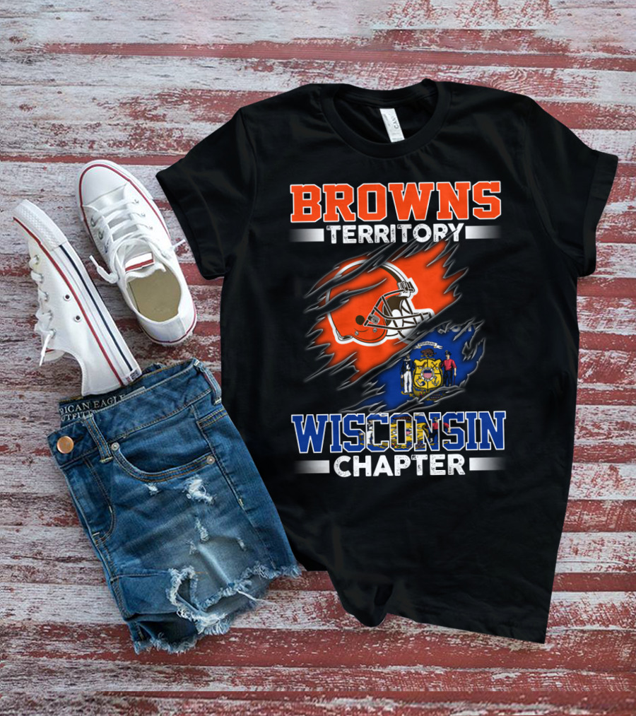 BROWNS TERRITORY WISCONSIN CHAPTER T-Shirt