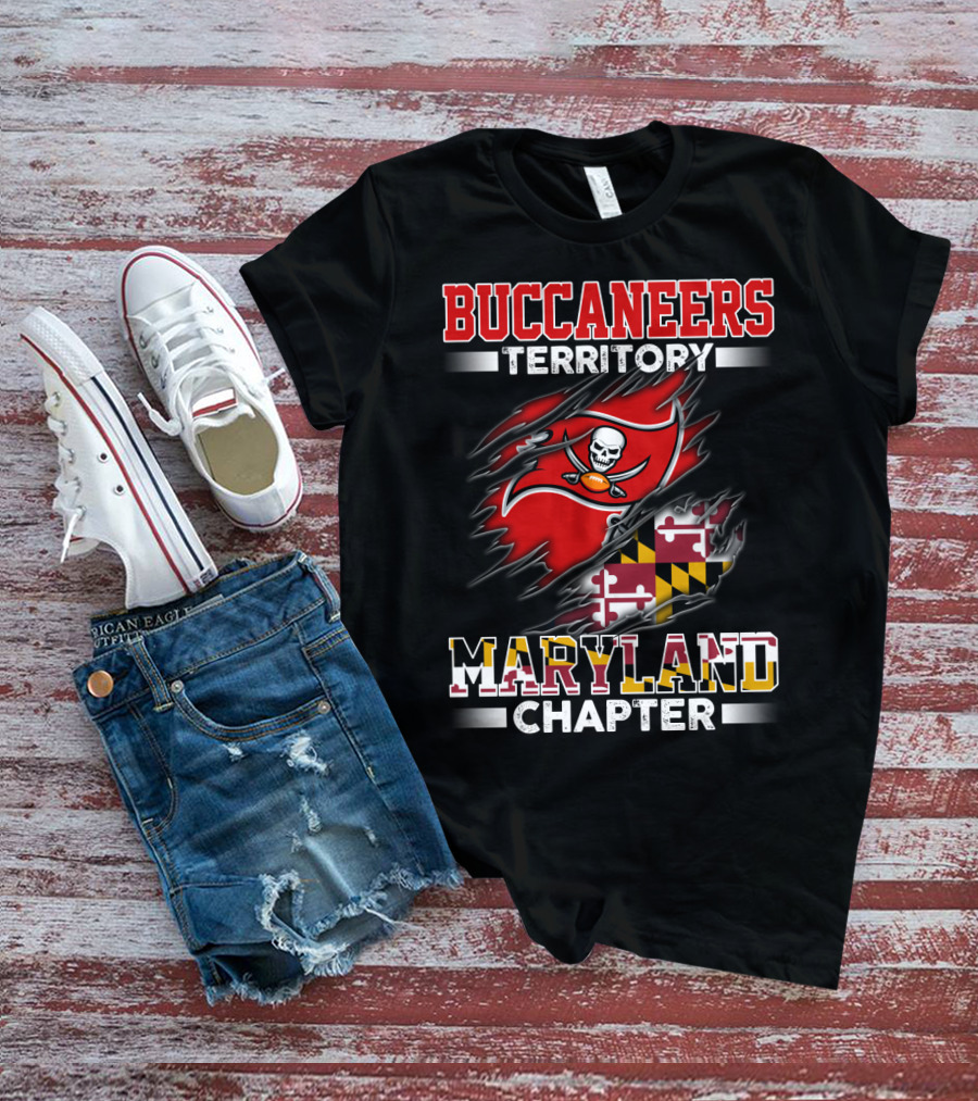 Buccaneers Territory Maryland Chapter T-Shirt