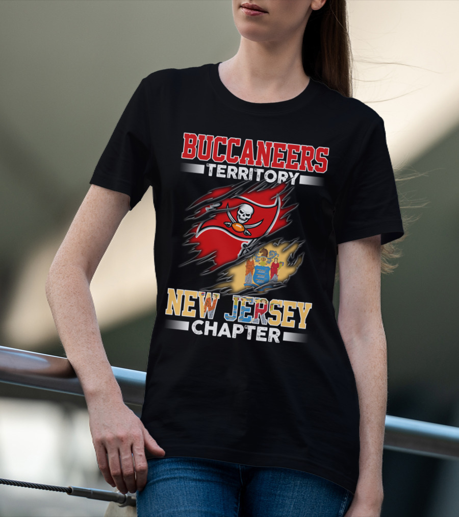 BUCCANEERS TERRITORY NEW JERSEY CHAPTER T-Shirt