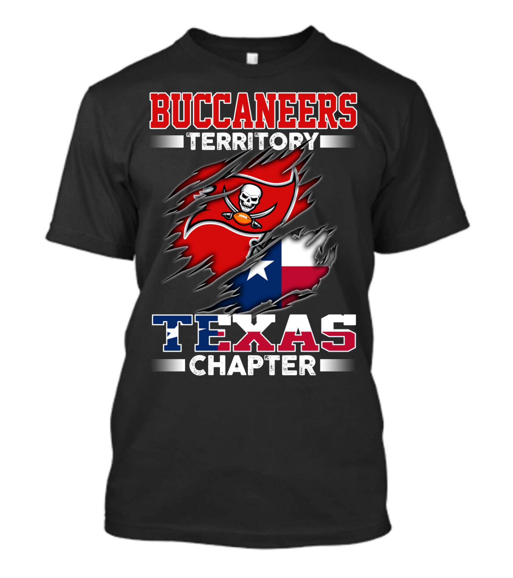 BUCCANEERS TERRITORY TEXAS CHAPTER T-Shirt