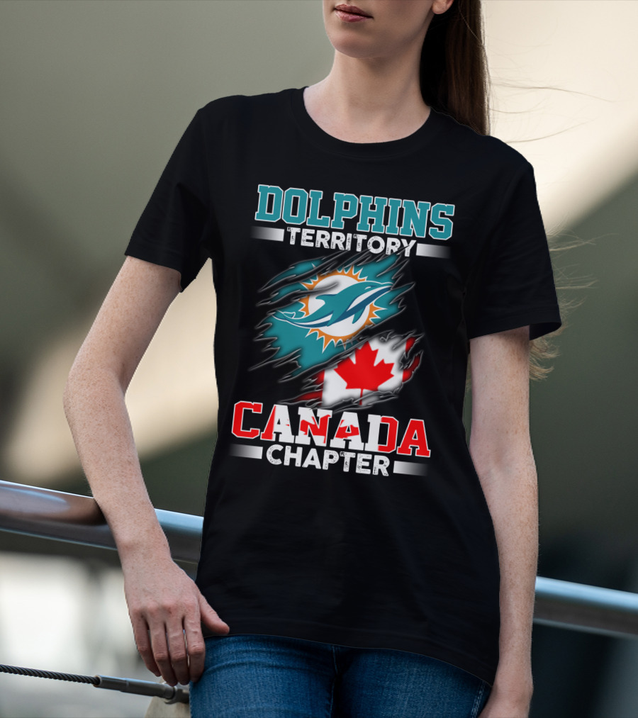 DOLPHINS TERRITORY CANADA CHAPTER T-Shirt
