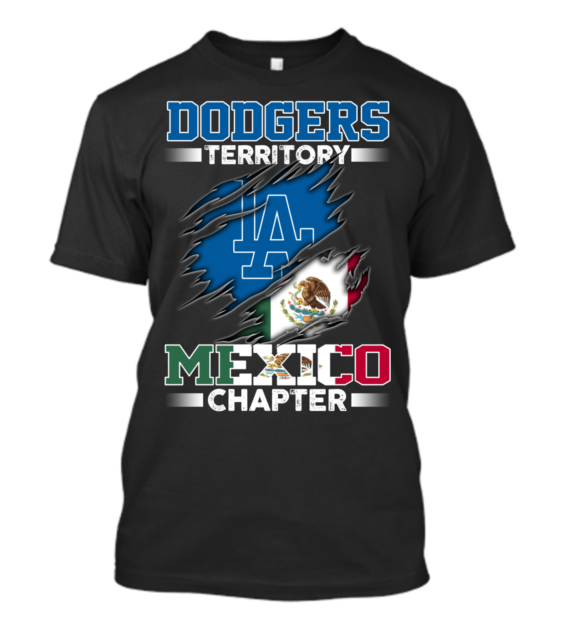 Dodgers Territory LA Mexico Chapter T-Shirt