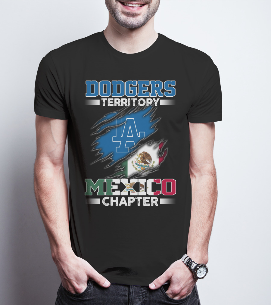 Dodgers Territory LA Mexico Chapter T-Shirt