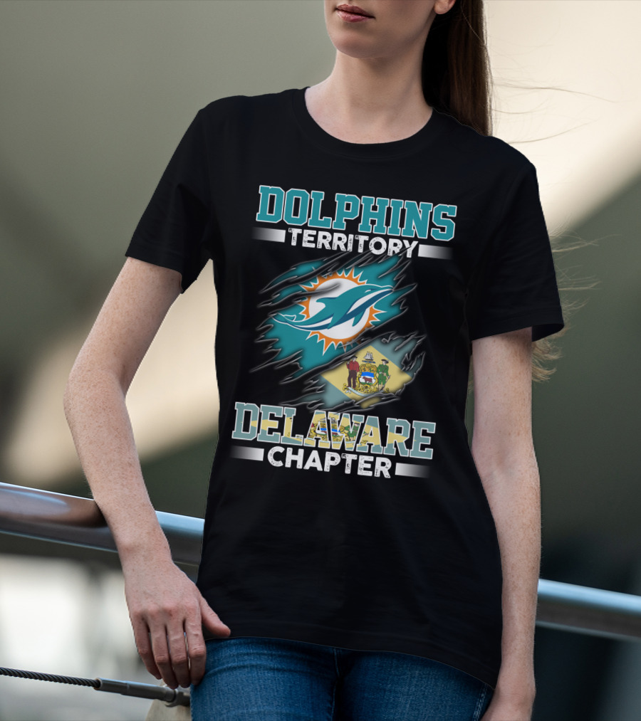 Dolphins Territory Delaware Chapter T-Shirt