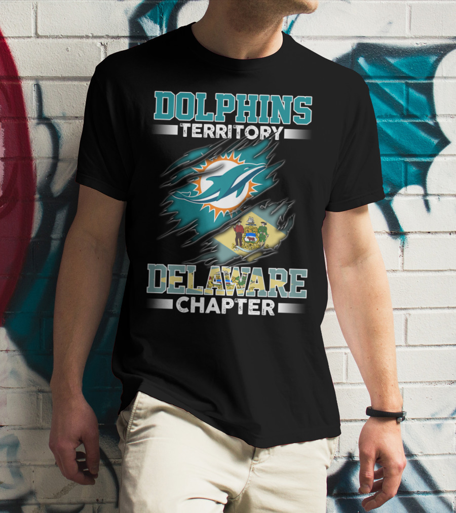 Dolphins Territory Delaware Chapter T-Shirt