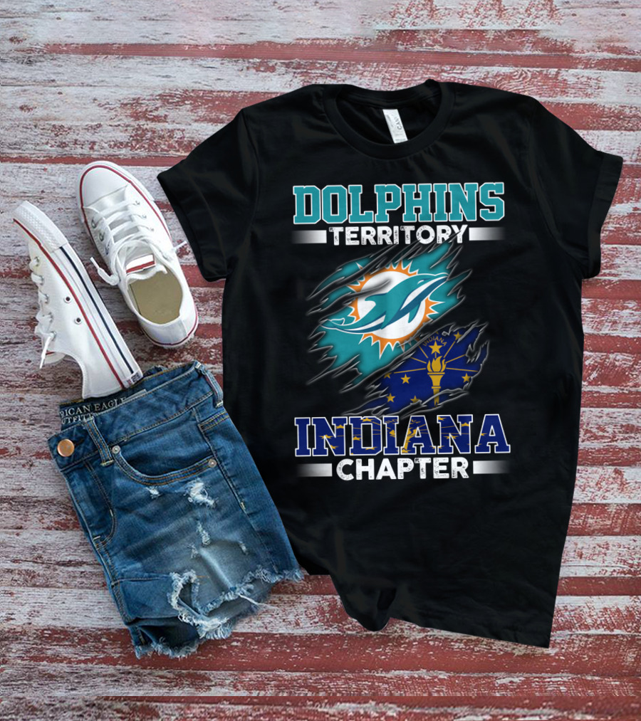 DOLPHINS TERRITORY INDIANA CHAPTER T-Shirt