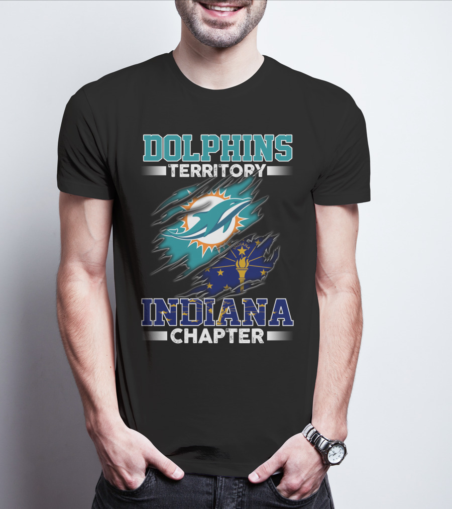 DOLPHINS TERRITORY INDIANA CHAPTER T-Shirt