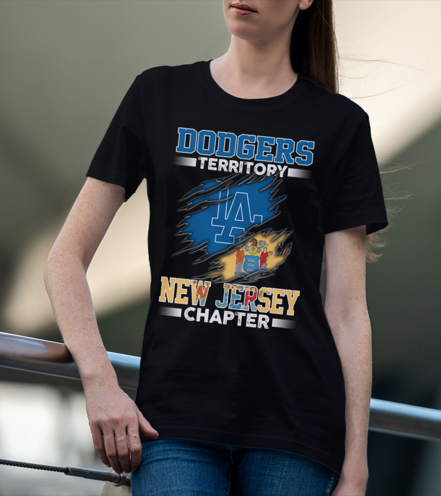 Dodgers Territory New Jersey Chapter T-Shirt