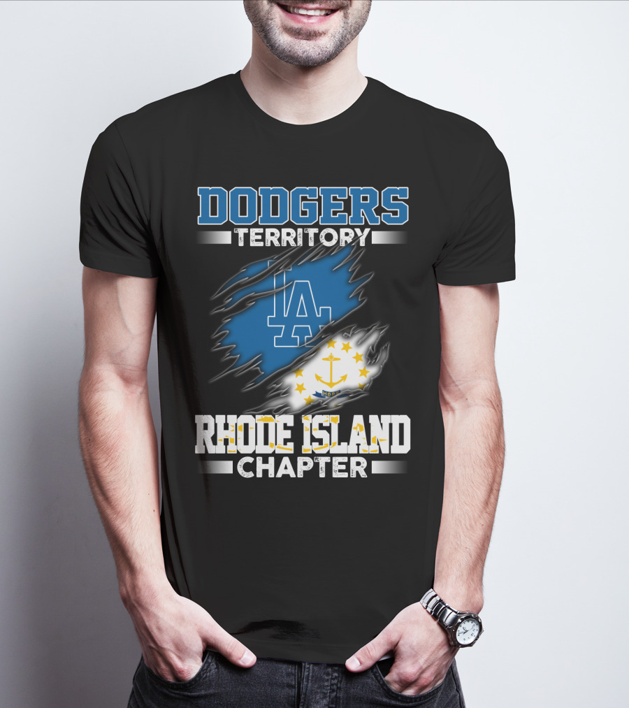 Dodgers Territory LA Rhode Island Chapter T-Shirt