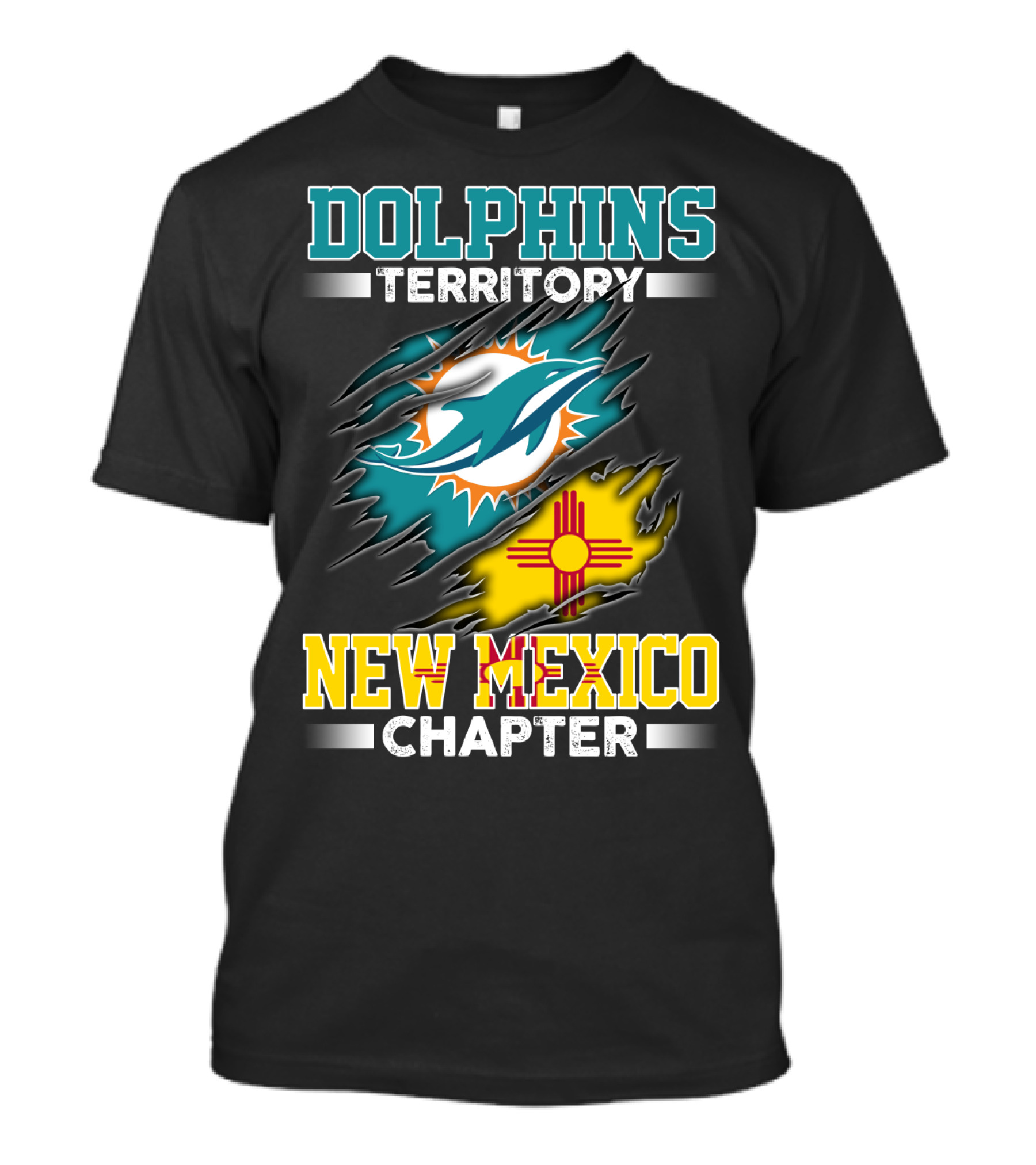 DOLPHINS TERRITORY NEW MEXICO CHAPTER T-Shirt