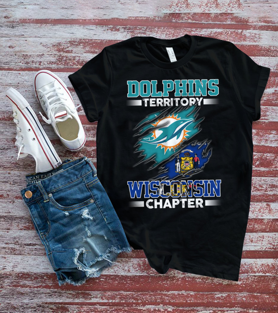DOLPHINS TERRITORY WISCONSIN CHAPTER T-Shirt