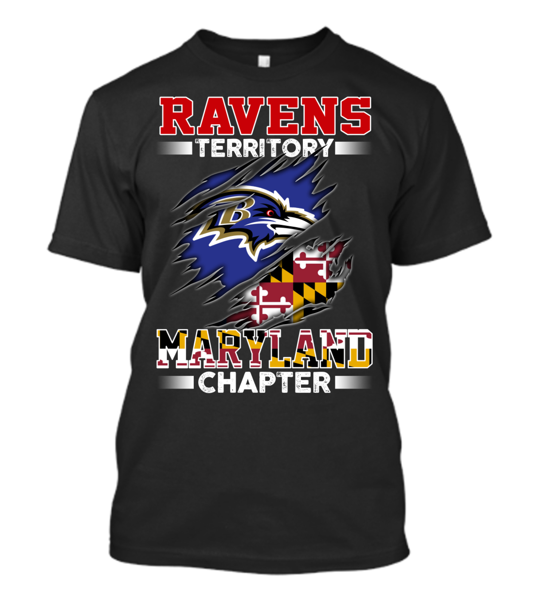 Ravens Territory Maryland Chapter T-Shirt