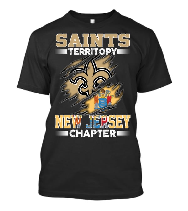 SAINTS TERRITORY NEW JERSEY CHAPTER T-Shirt