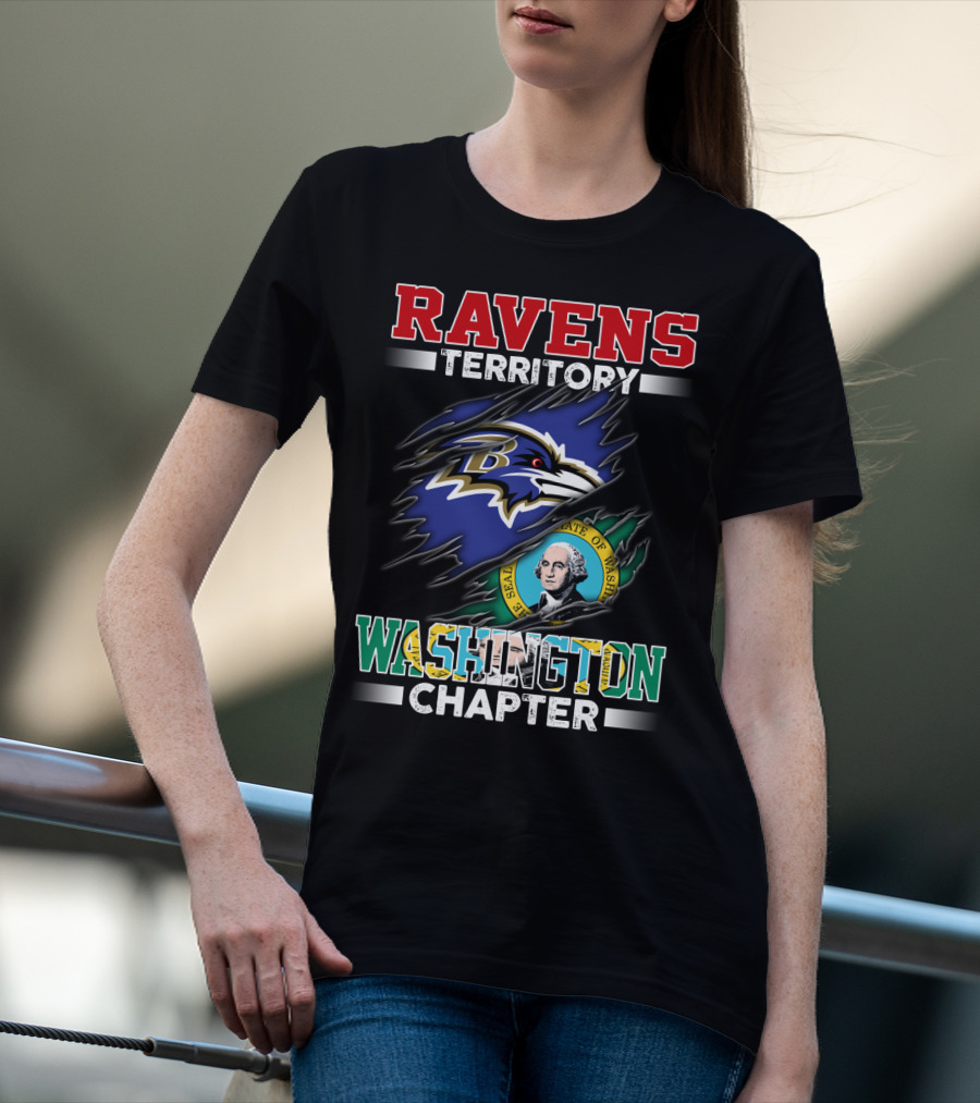 Ravens Territory Washington State Chapter T-Shirt