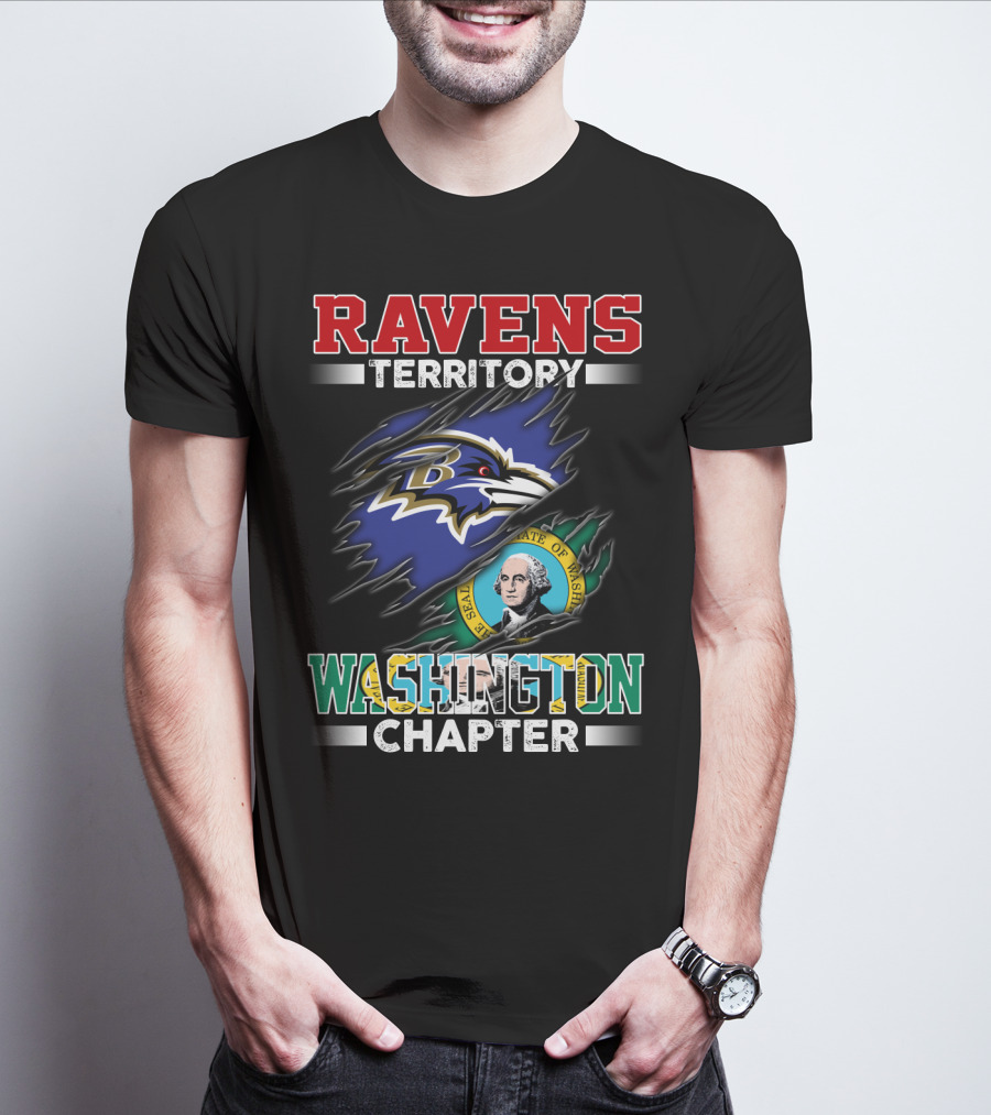 Ravens Territory Washington State Chapter T-Shirt
