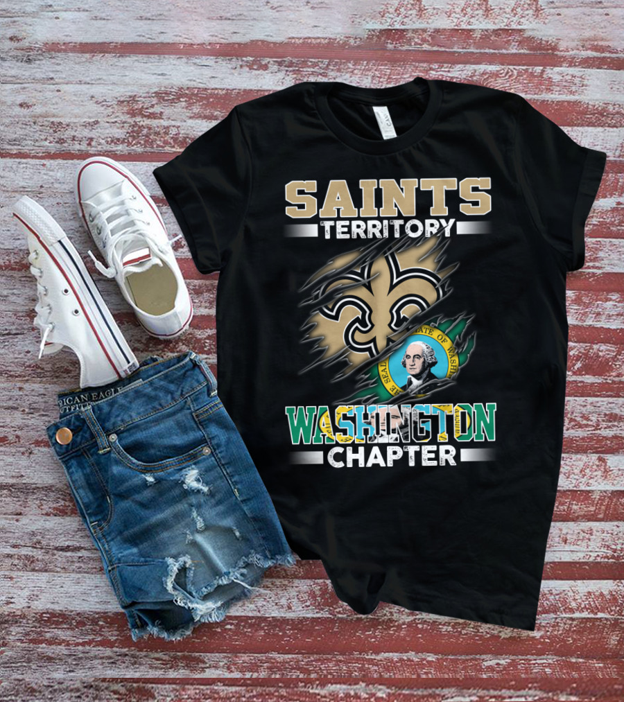 SAINTS TERRITORY WASHINGTON CHAPTER T-Shirt