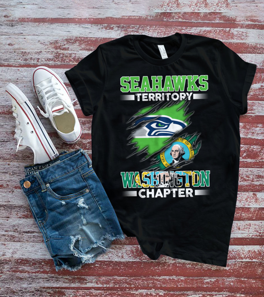 SEATTLE SEAHAWKS TERRITORY WASHINGTON CHAPTER T-Shirt