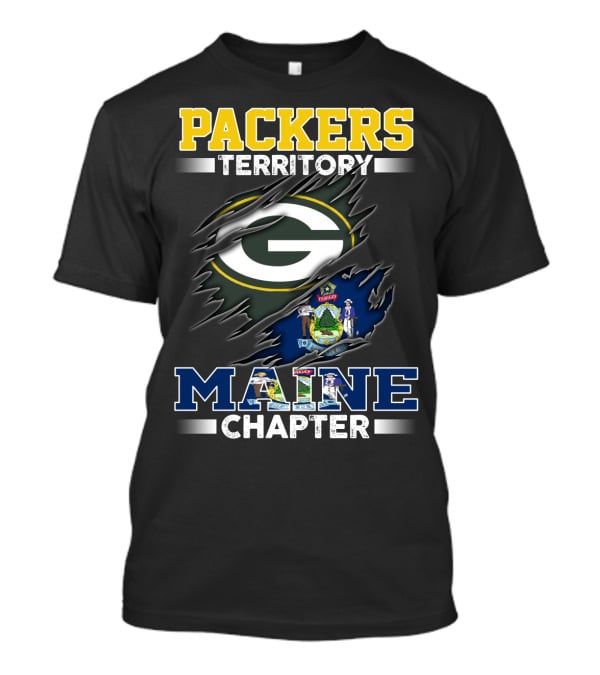 PACKERS TERRITORY GREEN BAY MAINE CHAPTER T-Shirt