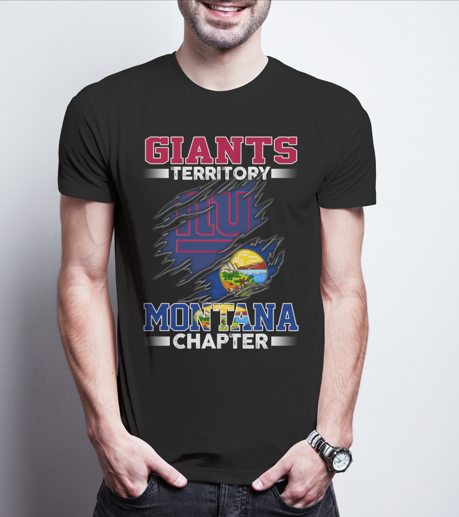 GIANTS TERRITORY NY MONTANA CHAPTER T-Shirt