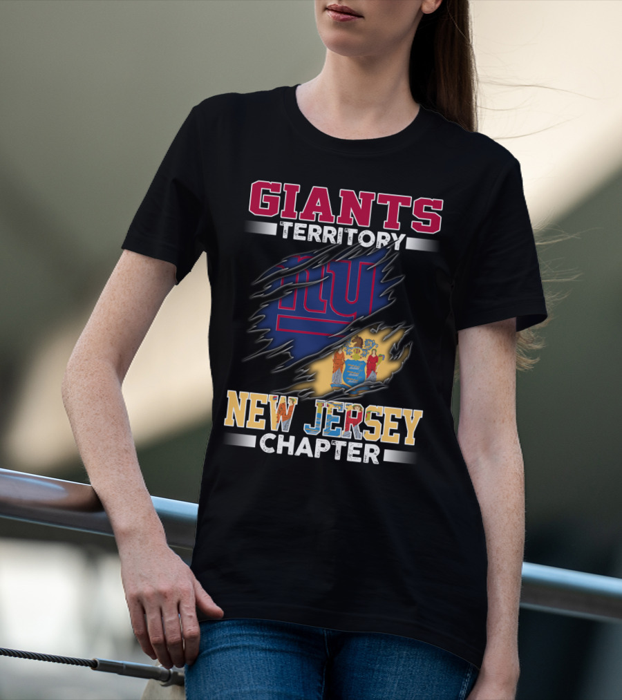 GIANTS TERRITORY NEW JERSEY CHAPTER T-Shirt